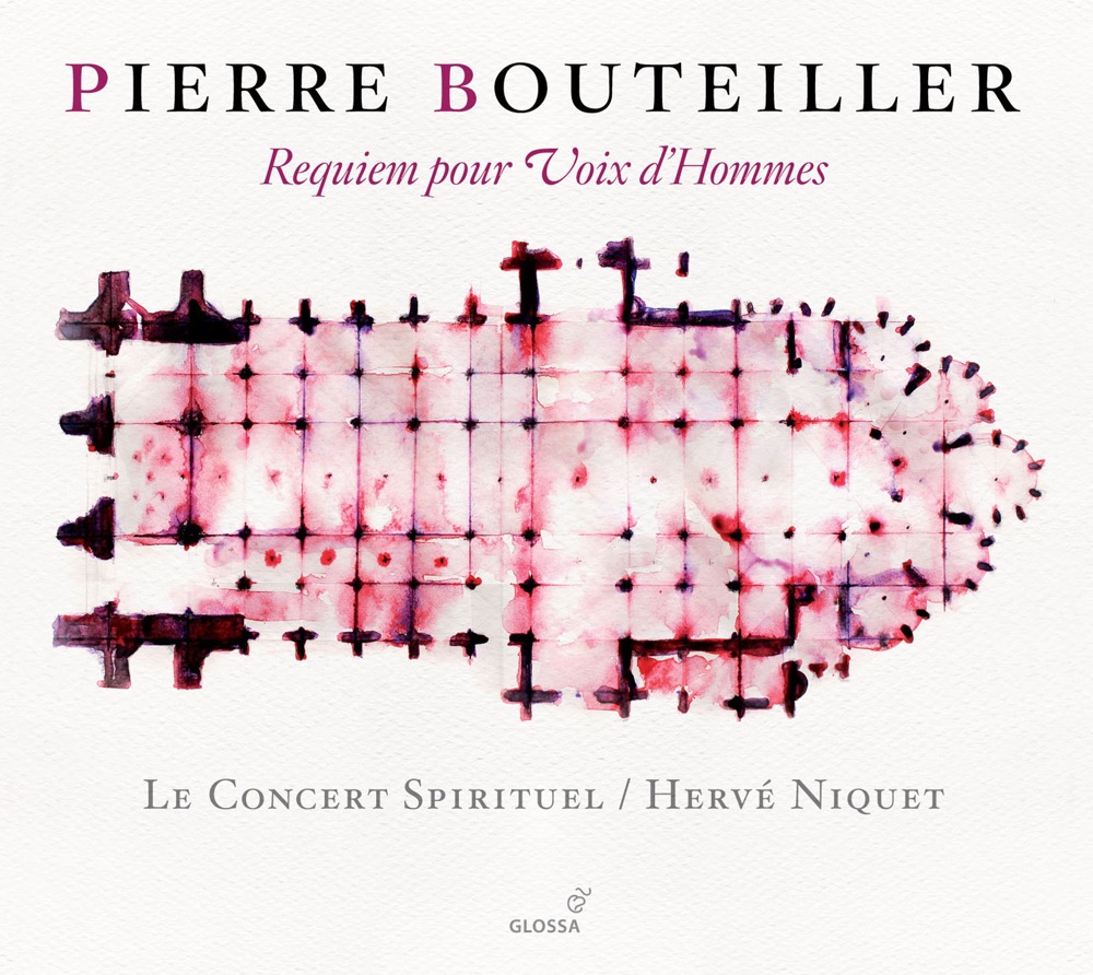 Обложка альбома «Bouteiller: Requiem pour Voix d'Hommes» — Hervé Niquet, Le Concert Spirituel & Concert Spirituel Chorus