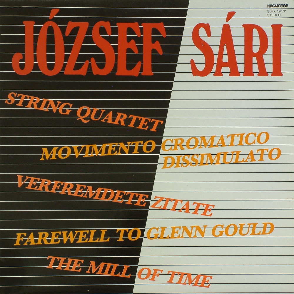Обложка альбома «Sári József művei» — Ádám Fellegi, Istvan Matuz & Új Budapeset Vonósnégyes