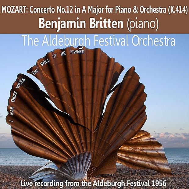 Обложка альбома «Mozart: Concerto No. 12 in A Major for Piano and Orchestra, K. 414» — Benjamin Britten & The Aldeburgh Festival Orchestra