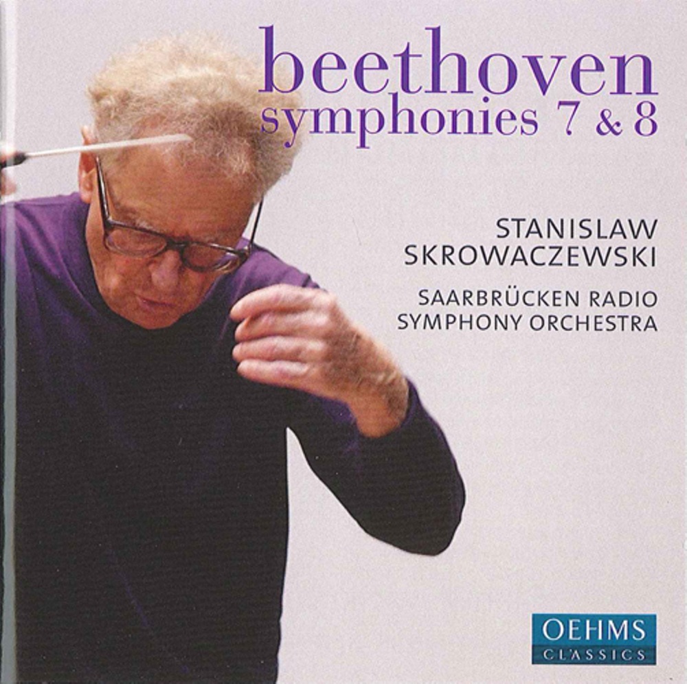 Обложка альбома «Beethoven: Symphonies Nos. 7 and 8» — Saarbrucken Radio Symphony Orchestra & Stanisław Skrowaczewski