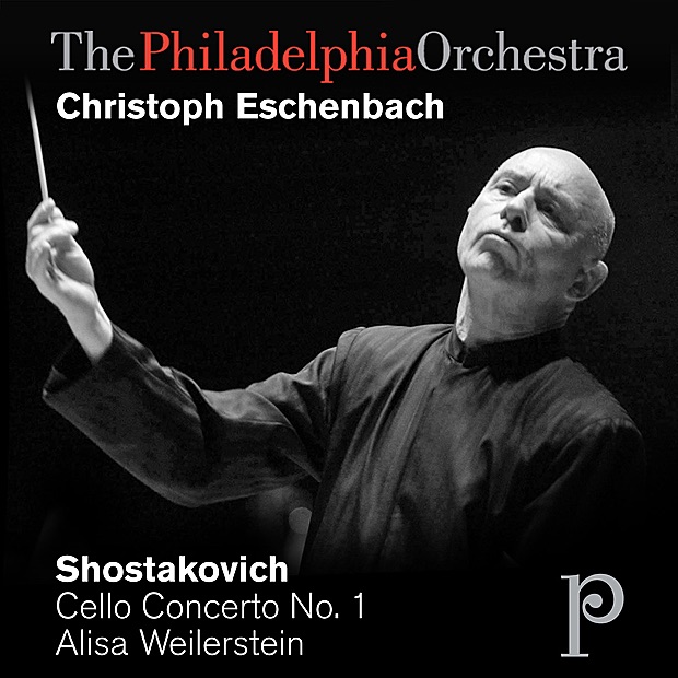Обложка альбома «Shostakovich: Cello Concerto No. 1» — The Philadelphia Orchestra, Alisa Weilerstein & Christoph Eschenbach