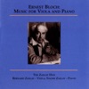 Bernard Bloch Suite for Viola Bloch: Music for Viola and Piano (Zaslav Duo)