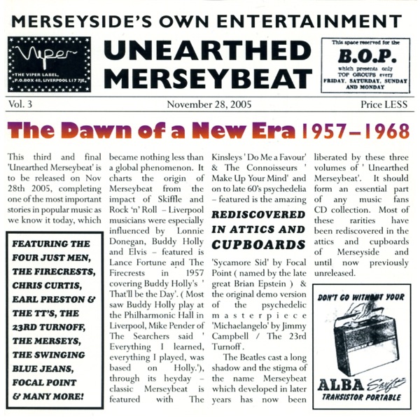 Unearthed Merseybeat Volume 3: The Dawn of a New Era 1957-1968