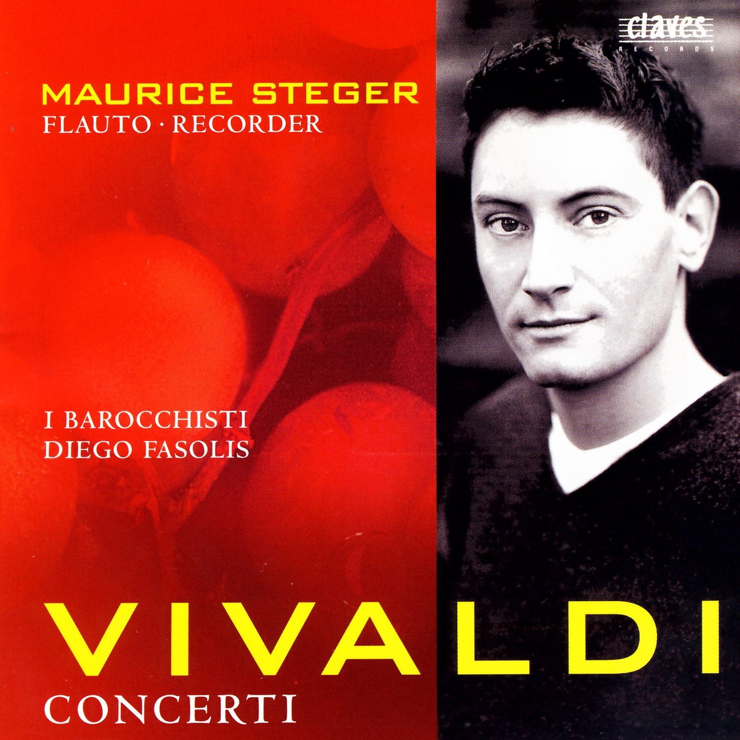 Vivaldi: Concertos by Diego Fasolis, I Barocchisti & Maurice Steger album cover