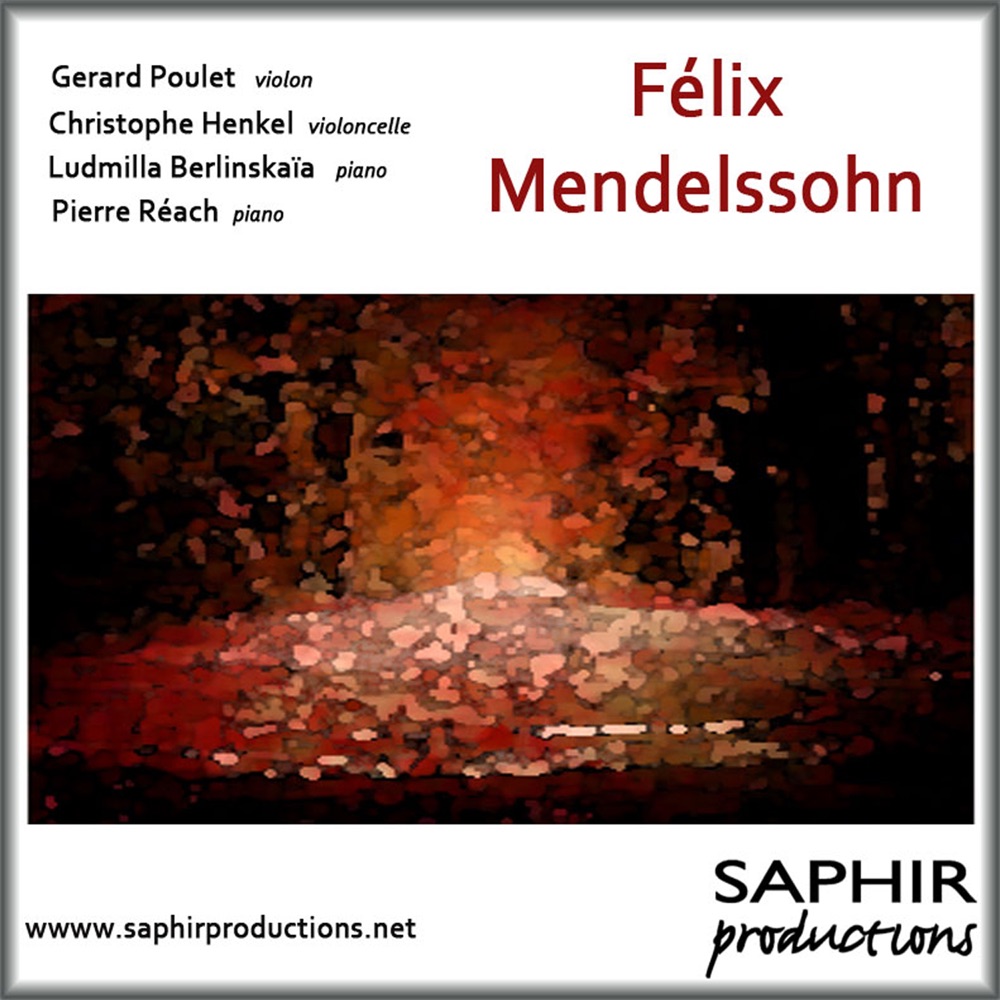 Обложка альбома «Mendelssohn digital compilation» — Christophe Henkel & Pierre Réach