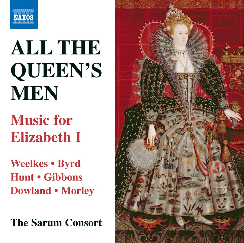 Обложка альбома «All the Queen's Men: Music for Elizabeth I» — Sarum Consort, Andrew Mackay, Jacob Heringman, Alison Hill & Duncan Byrne