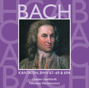 Bach, JS: Sacred Cantatas, BWV Nos 67 - 69a - Collegium Vocale Gent, Concentus Musicus Wien, Gerhard Schmidt-Gaden, Gustav Leonhardt, Hanover Boys' Choir, Heinz Hennig, Kurt Equiluz, Leonhardt-Consort, Max van Egmond, Nikolaus Harnoncourt, Peter Jelosits, Philippe Herreweghe, Ruud van der Meer, Tölzer Knabenchor & Wilhelm Wiedl