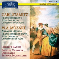 Stamitz: Flute Concertos, W.A. Mozart: Andante, Rondo, Flute Concerto K. 313 - English Chamber Orchestra, Patrick Fournillier & Philippe Racine