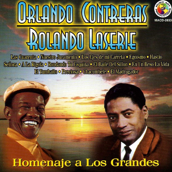 Обложка альбома «Homenaje a los Grandes» — Orlando Contreras & Rolando Laserie
