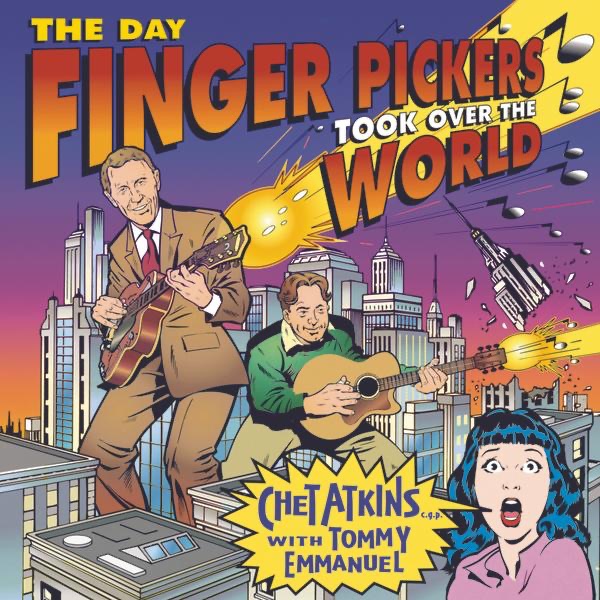 Обложка альбома «The Day Finger Pickers Took Over the World» — Chet Atkins