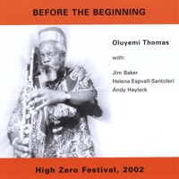 Before the Beginning - Oluyemi Thomas