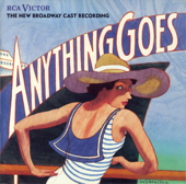 Cover art for Anything Goes (1987 New Broadway Cast Recording) by Cole Porter, Patti LuPone, Howard McGillin & Bill McCutcheon