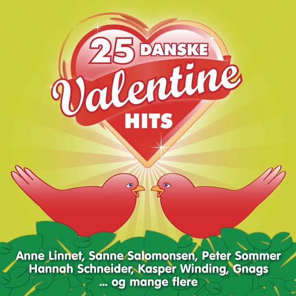 25 Danske Valentine Hits