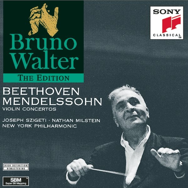 Обложка альбома «Beethoven, Mendelssohn: Violin Concertos» — Bruno Walter & New York Philharmonic