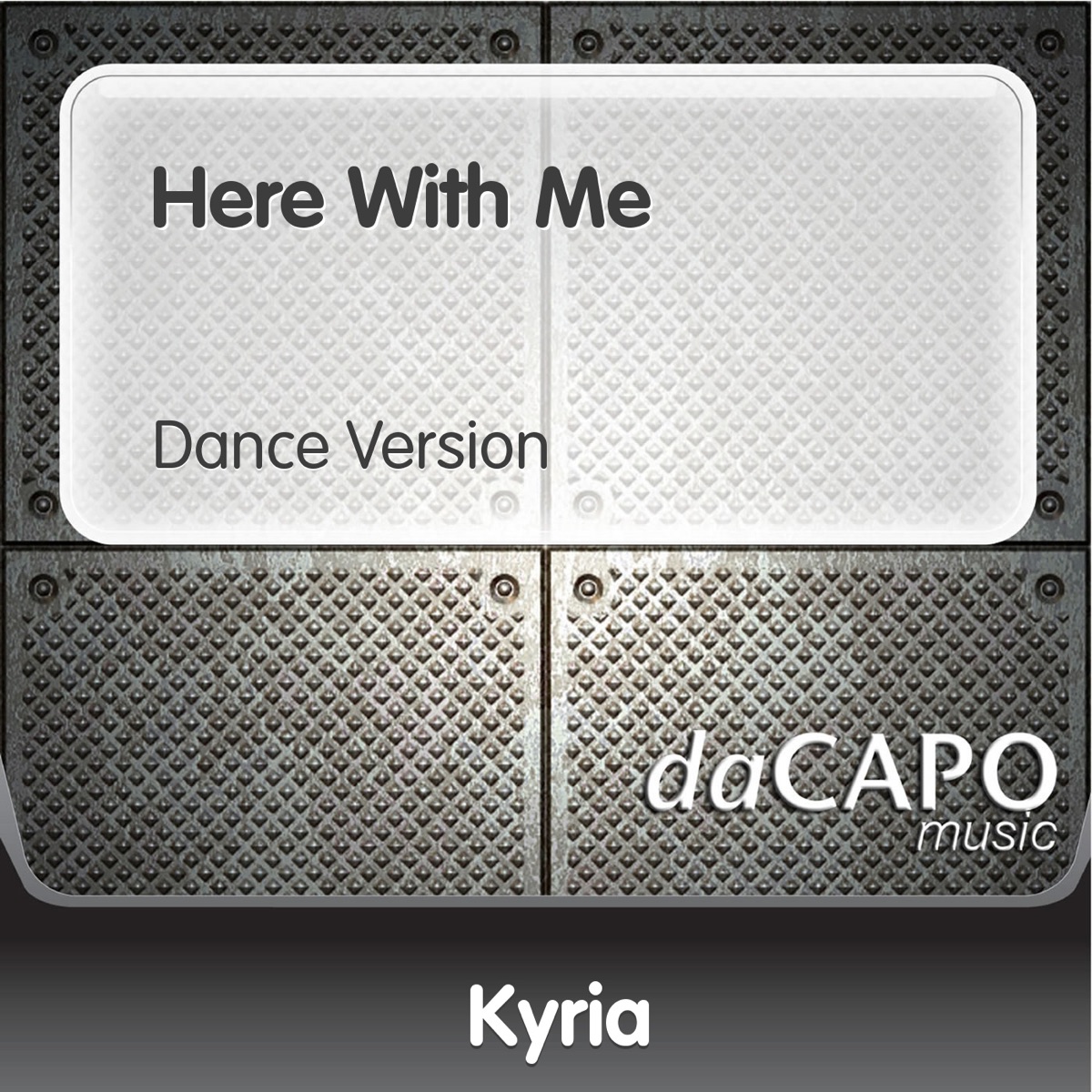 Here With Me - Single cover art