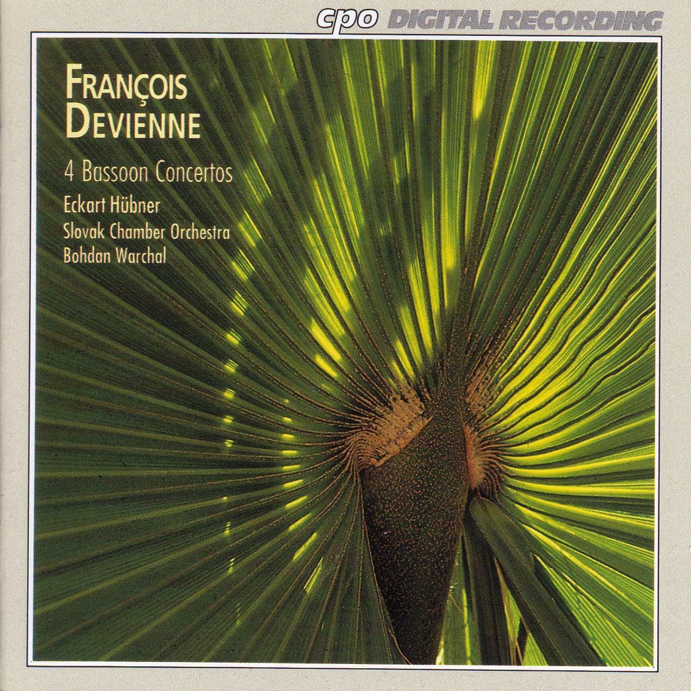 Обложка альбома «Devienne: Bassoon Concertos» — Eckart Hubner, Bohdan Warchal & Slovak Chamber Orchestra