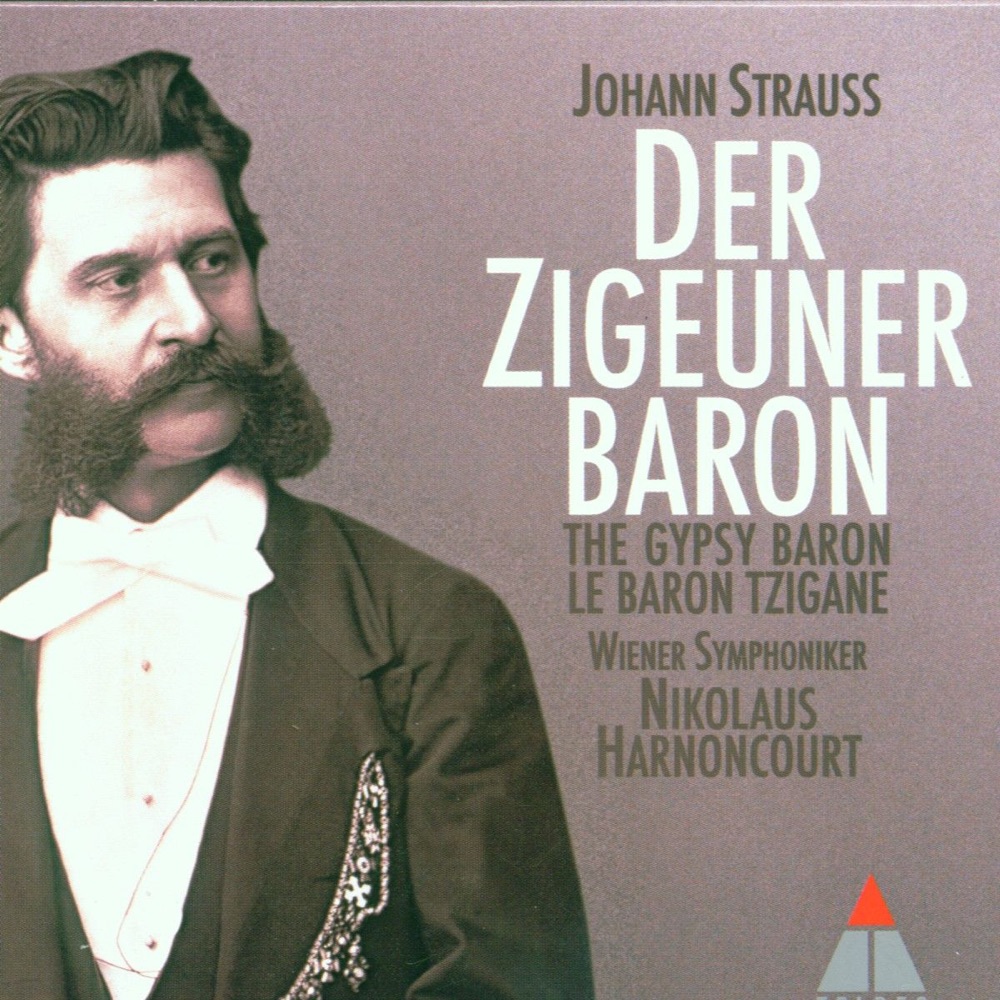 Обложка альбома «Strauss: Der Zigeunerbaron» — Nikolaus Harnoncourt & Vienna Symphony