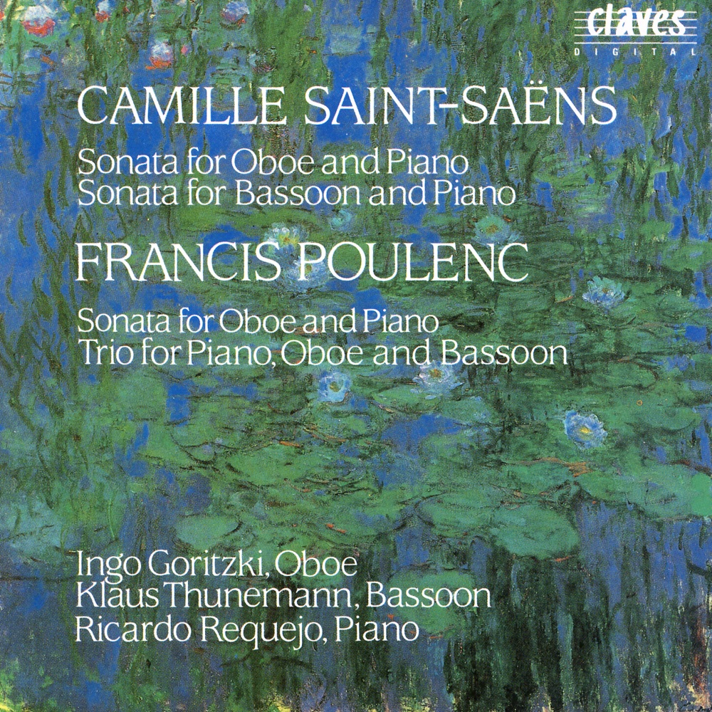 Обложка альбома «Saint-Saëns & Poulenc: French Music for Oboe & Bassoon» — Ingo Goritzki, Klaus Thunemann & Ricardo Requejo