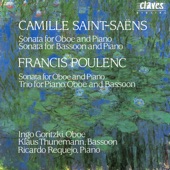Saint-Saëns & Poulenc: French Music for Oboe & Bassoon artwork
