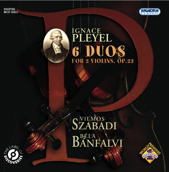 Обложка альбома «I. J. Pleyel: Duos for 2 Violins op. 23» — Vilmos Szabadi & Béla Bánfalvi