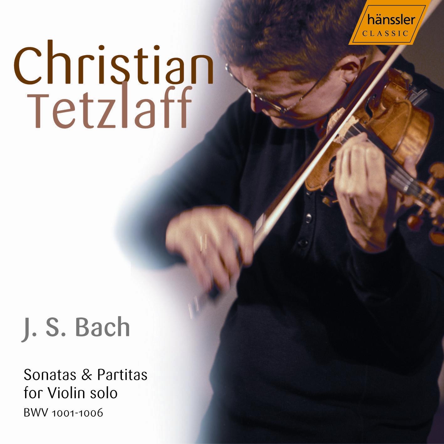 Bach, J.S.: Sonatas and Partitas for Violin Solo by Christian Tetzlaff album cover