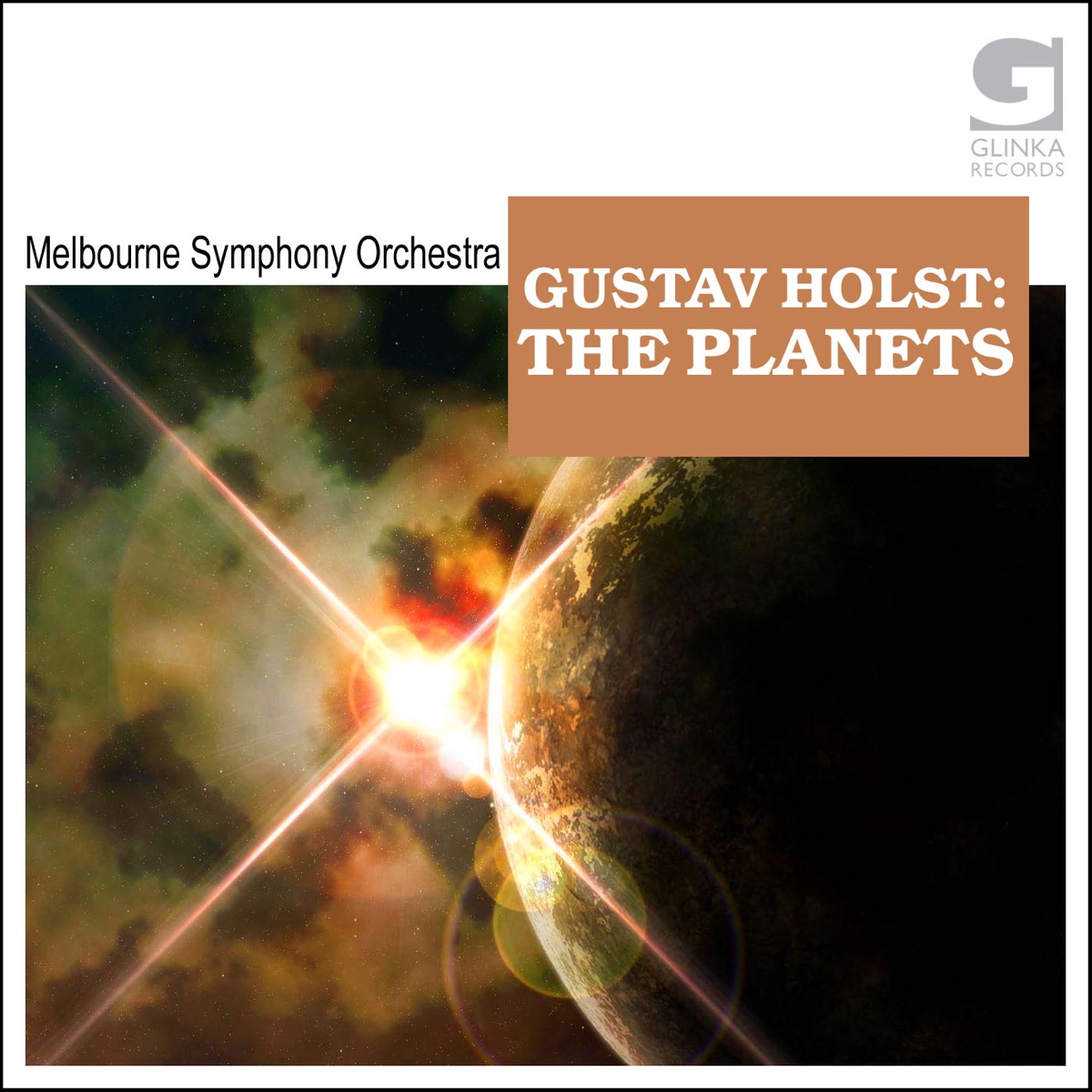 Gustav Holst: The Planets. Dvorak: New world cover art