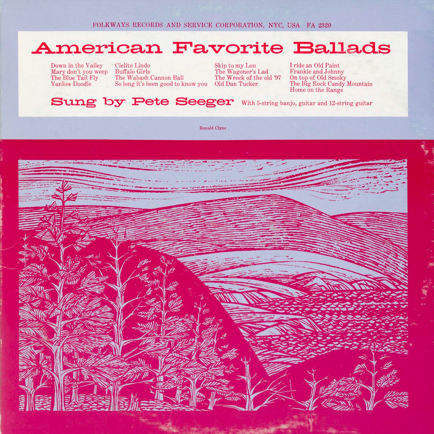 Pete Seeger – American Favorite Ballads, Vol. 1 Cover
