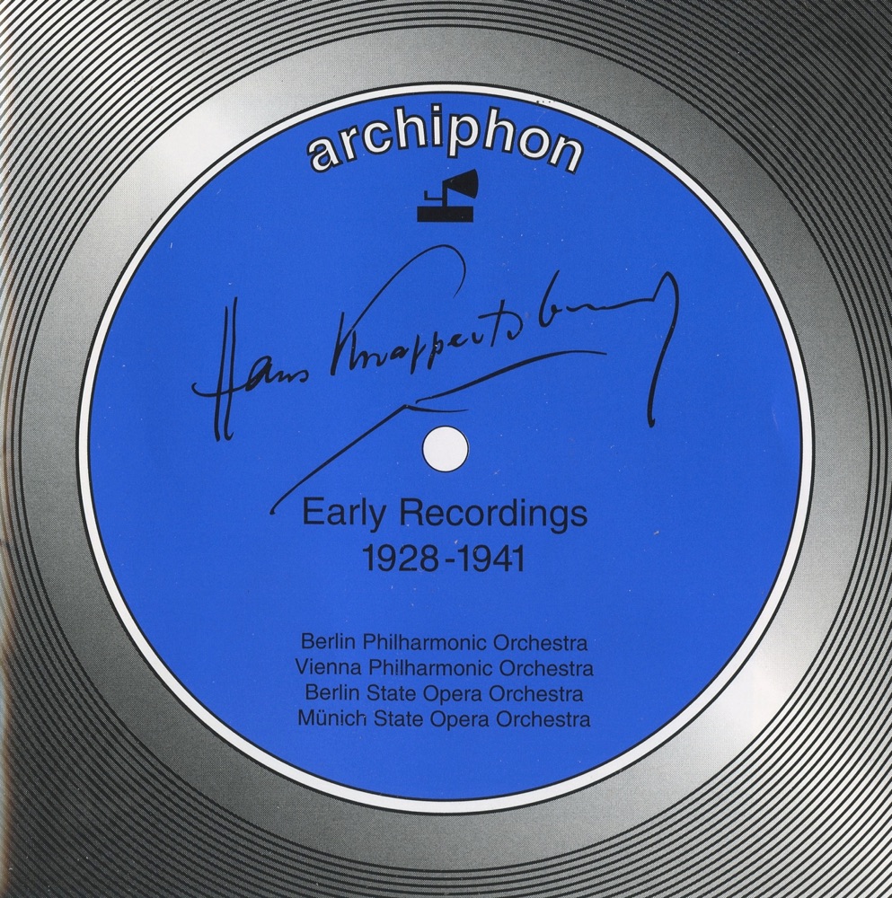 Обложка альбома «Hans Knappertsbusch: Early Recordings 1928-1941» — Hans Knappertsbusch