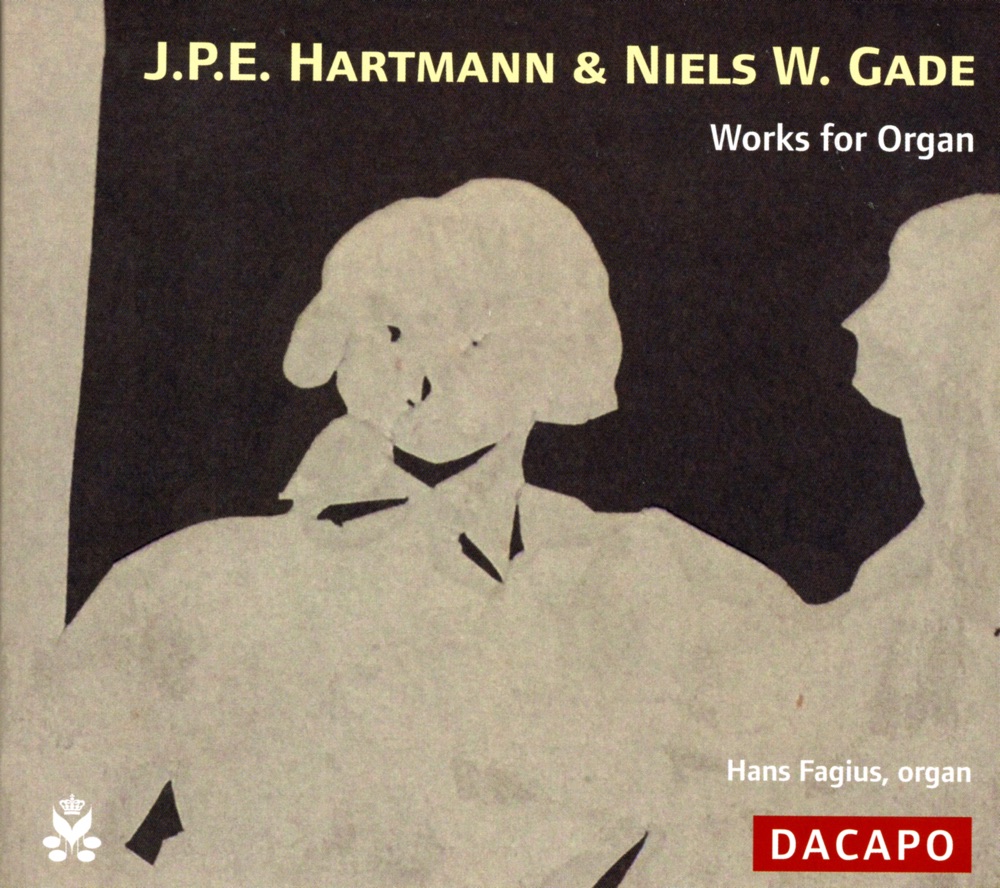 Обложка альбома «Hartmann, J.P.E. - Gade: Works for Organ» — Hans Fagius, Tobias Egle, Ted As, Jakob Sollerman, David Edefors, Morten Agerup & Ake Edefors