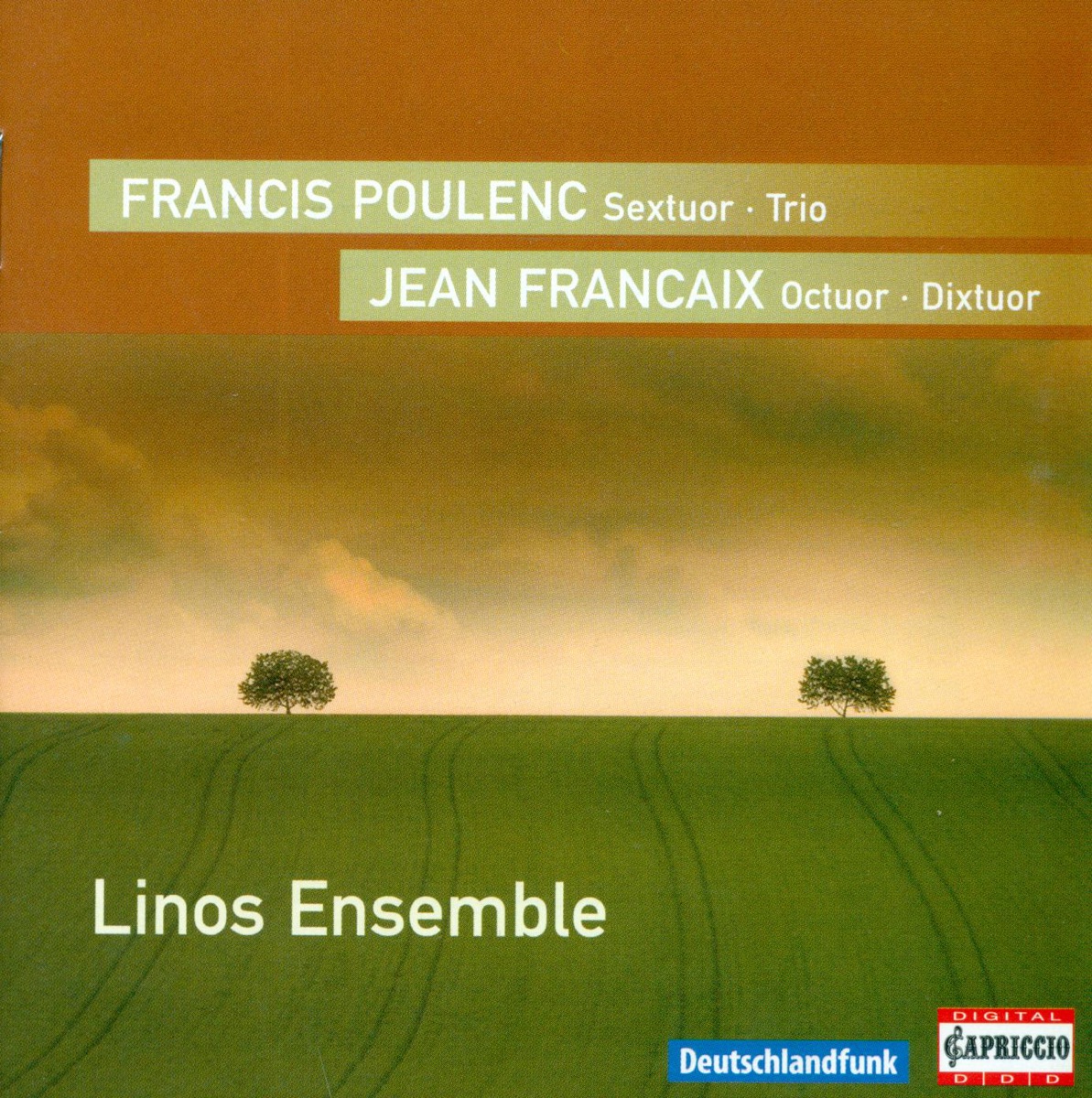 Poulenc, F.: Sextet - Trio for Oboe, Bassoon and Piano - Francaix, J.: Octet - Dixtuor cover art