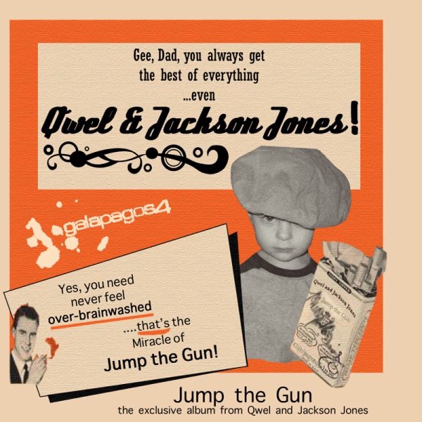 Обложка альбома «Jump the Gun» — Qwel & Jackson Jones