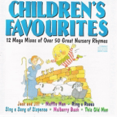 Cover art for Children's Favourites - 12 Mega Mixes of Over 50 Great Nursery Rhymes by Kid's Players