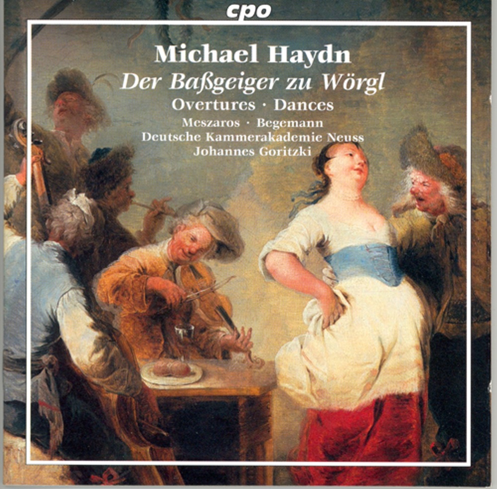 Обложка альбома «Haydn, M.: Overtures and Dances» — Johannes Goritzki, German Chamber Academy, Hans Christoph Begemann & Barbara Meszaros