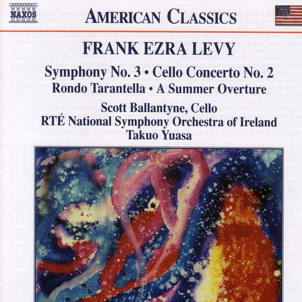 Обложка альбома «Frank Ezra Levy: Symphony No. 3 - Cello Concerto No. 2» — RTÉ National Symphony Orchestra, Scott Ballantyne & Takuo Yuasa