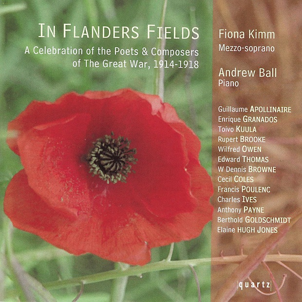 Обложка альбома «In Flander's Fields: A Celebration of the Poets & Composers of the Great War 1914-1918» — Andrew Ball & Fiona Kimm