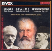 Jenner: Cello Sonata - Herzogenberg: Legenden - Brahms: Cello Sonata No. 2