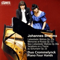 Brahms: Complete Original Works for Piano 4 Hands, Vol. 2 - Duo Crommelynck