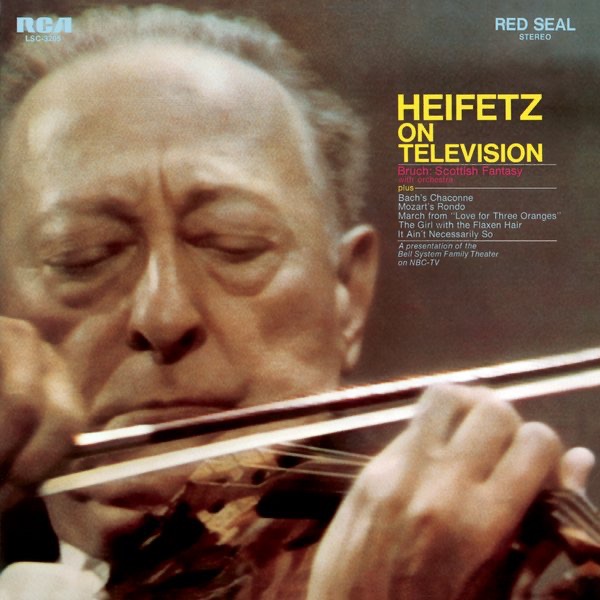 Heifetz On Television cover art