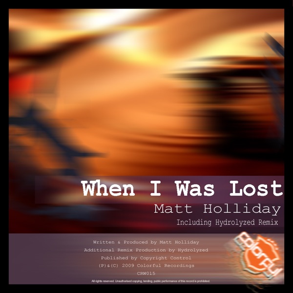 When I Was Lost - Single artwork