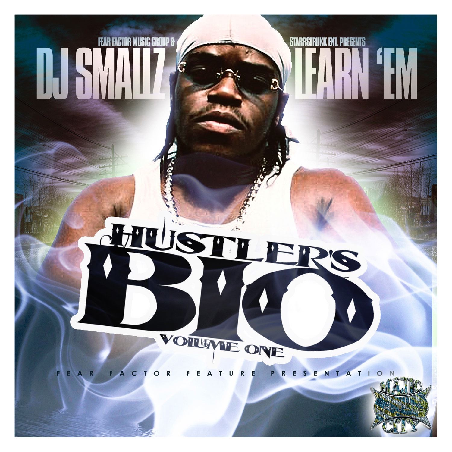 Hustler's Bio, Vol. 1 by DJ Smallz & Learn 'Em album cover