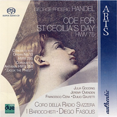 George Frideric Handel: Ode for St. Cecilia's Day HWV 76
