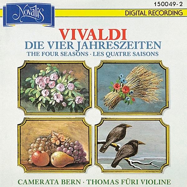 Обложка альбома «Vivaldi: the Four Seasons (Die Vier Jahreszeiten)» — Camerata Bern & Thomas Füri