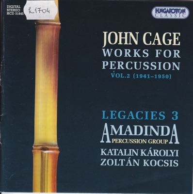 Works for Percussion, Vol.2 (1941-1950), Legacies 3