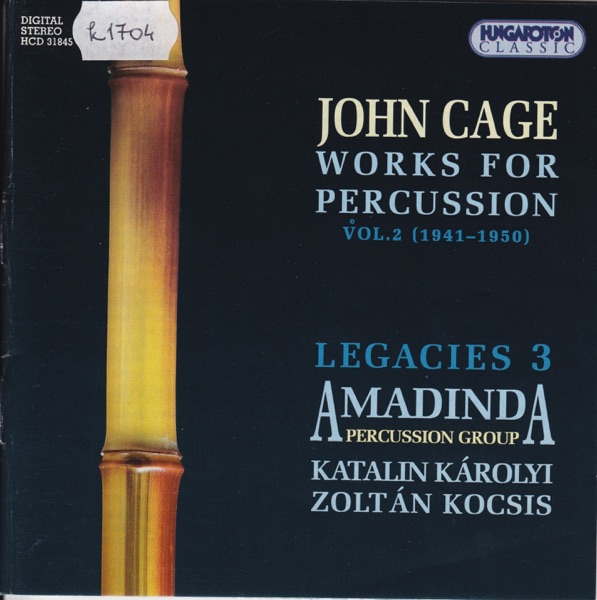 Works for Percussion, Vol.2 (1941-1950), Legacies 3