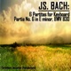 Bach 6 Partitas for Keyboard Partia No 6 in E minor BWV 830