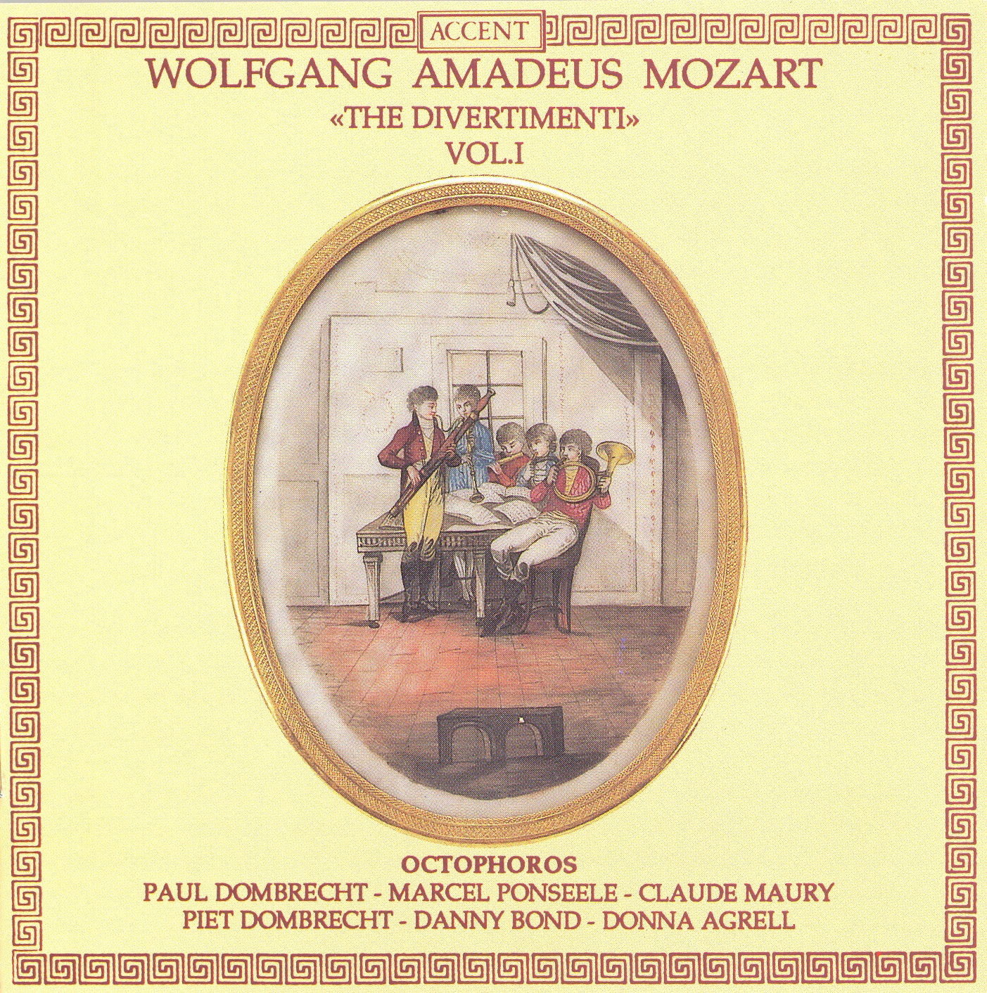 Mozart: The Divertimentos by Octophoros album cover