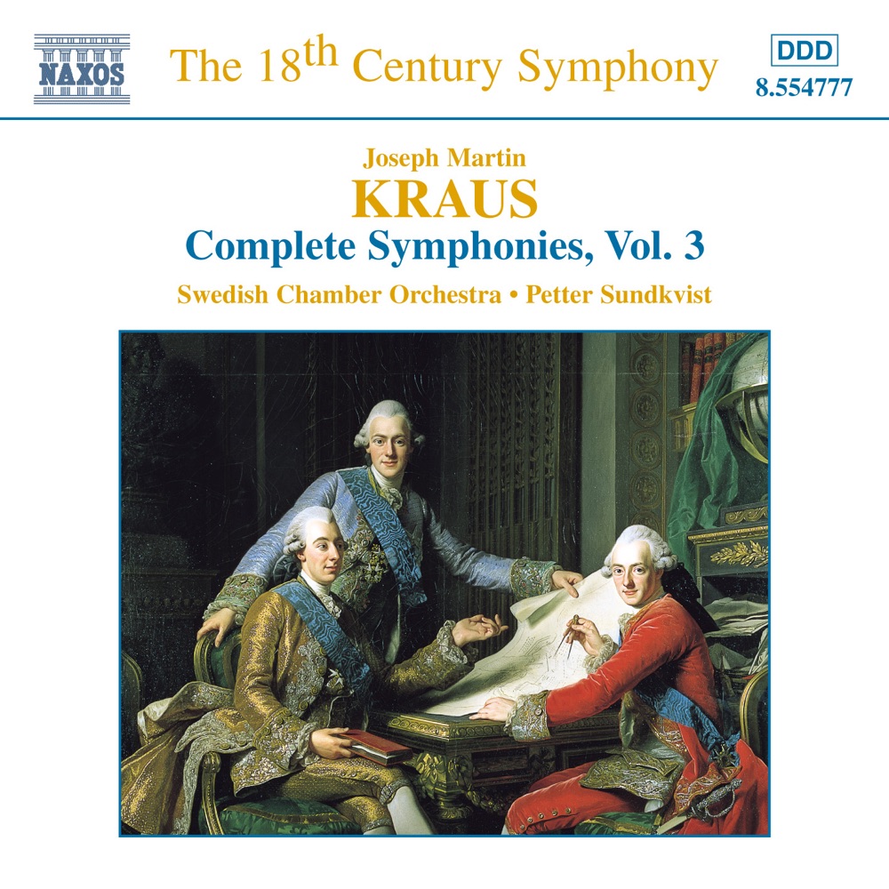 Обложка альбома «Kraus: Symphonies, Vol. 3» — Petter Sundkvist & Swedish Chamber Orchestra