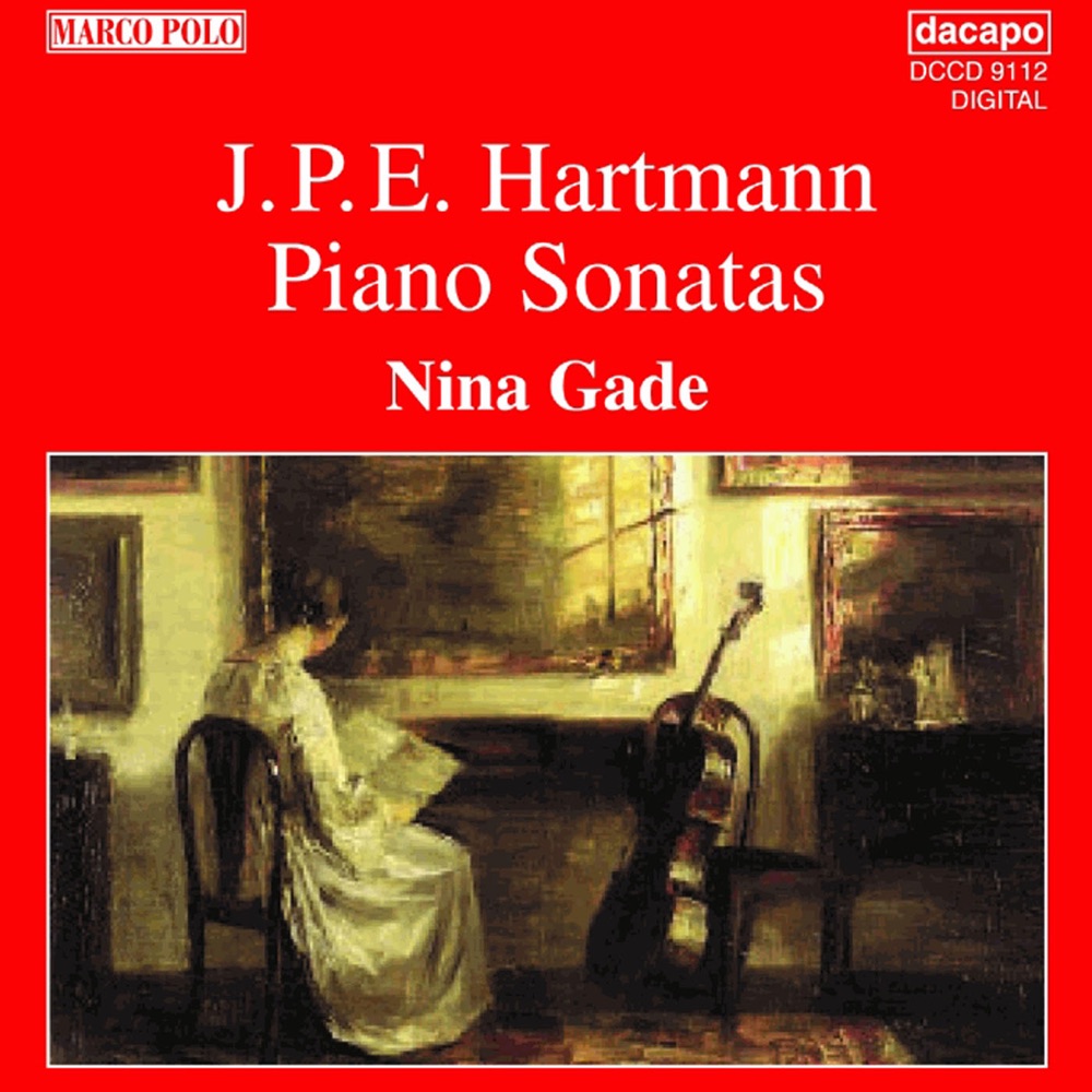 Обложка альбома «Hartmann: Piano Sonatas» — Nina Gade