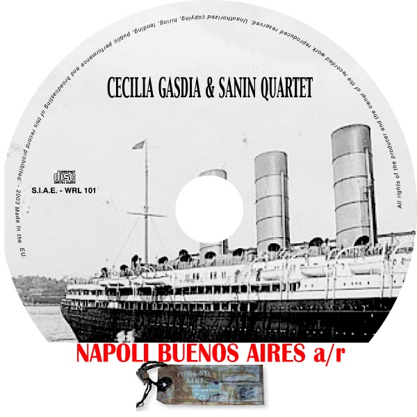Обложка альбома «Napoli Buenos Aires A/r (LP)» — Cecilia Gasdia
