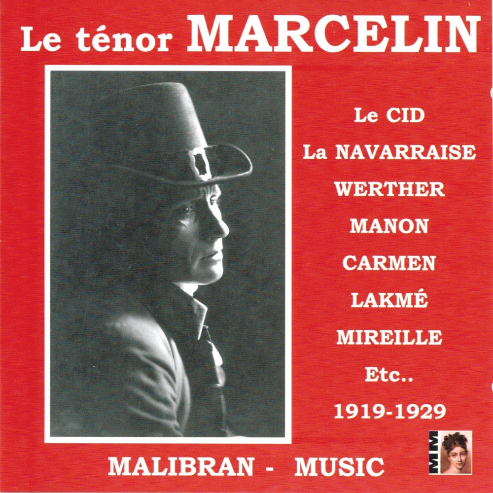 Обложка альбома «Le ténor Marcelin (1919-1929)» — Emile Marcelin